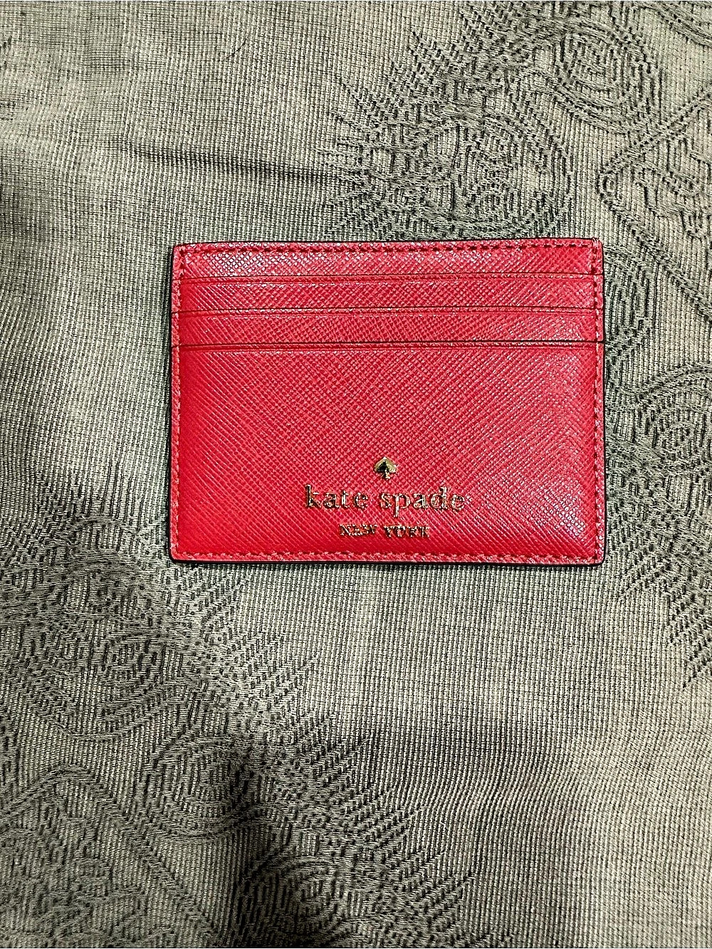 Kate Spade Red Card Holder